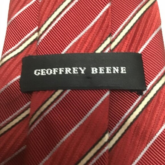 🌷Geoffrey Beene Silk Tie - Picture 3 of 5